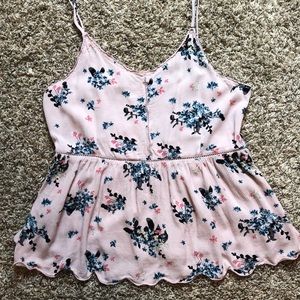 Light Pink Floral Top